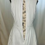 Apt. 9  Women’s Size 8 White Lacey Sleeveless Fit & Flare Dress • Mesh Texture NWT Photo 4