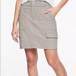 Athleta Trekkie Cargo Skort Light Gray Size 10 Photo 0