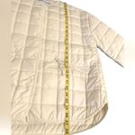 Rebecca Minkoff , Boxy, Quilted, Puffy Cream Chore Barn Jacket Pocket NWT Size L Photo 9