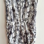 Tart Cinched Bubble Skirt Mini Dress, Alligator/Crocodile Print, Size Small Photo 11