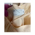 ASOS NWT  Designs Halter Neck Low Back Wedding Dress Sz 4 Apricot Clementine Photo 3