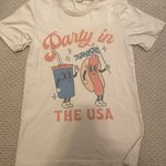 Graphic Tee Tan Size XS Photo 0