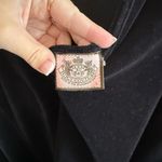 Juicy Couture  Vintage Black Velour Button Detail Sleeveless Dress  Photo 2