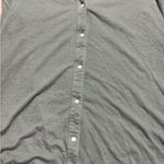 Nanette Lepore Green Linen Blend Short Sleeve Cami Blouse Top Size Small Photo 4