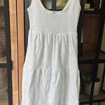 ASOS DESIGN maxi dress embroidered smocked eyelet slit bridal tank sleeveless Photo 0