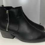 Dr. Scholls Lawless Women’s Western Ankle Boots Bootie Black Vegan Leather 11 Photo 2