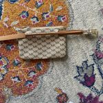 Michael Kors Belt Bag Tan Brown 44” EUC gold Photo 3