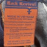 Rock Revival Easy Crop Jeans Women's Size 26 30x26 Boris Embroidered Distressed Photo 8