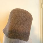 Simple Solid Color Wool Bucket Hat Photo 7