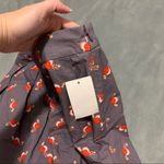 Hinge 🌟 HP 12/7 Nordstrom  Grey Floral Skirt M Photo 5