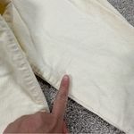 We Wore What  Corduroy Snap Button Down Shirt Shacket Oversized in Ivory M/L Photo 14