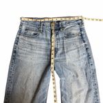 American Eagle  Super High-Rise Baggy Straight Rhinestone Jeans Size 6 Photo 4