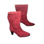 Worthington Women’s Cranberry Suede Leather Mid-Calf Boots – Size 8.5 Bohemian Photo 10