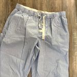 J.Crew  Light Blue Pajama Pants Medium Photo 2