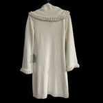 Eliza J NWT  Ivory Puff Ball Turtleneck Sweater‎ Dress Size XS Photo 7