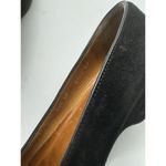 A. Testoni Animal Print Calf Hair Suede Leather Slip On Shoes Made In Italy 6.5 Black Photo 8
