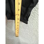 XTaren Black Sequin Jumpsuit Women's Small Deep V Neck Party Evening Romper Glam Photo 4