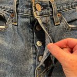 Levi's Wedgie Fit High Rise Distressed Ankle Jeans in Higher Love Medium Wash 26 Photo 6