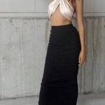 Princess Polly Basic Black Maxi Skirt 6 Photo 0