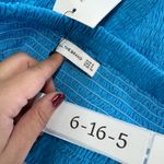 Faithfull the Brand Faithful the Brand Skirt Womens X Small Blue Esti Stretch Shirred Mini Photo 6