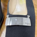 Salvatore Ferragamo  Pumps Womens Black‎ Block Heel Logo Plaque Size 6 AA Photo 2