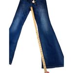 ZARA WOMAN Premium Denim Collection Flare Jeans Dark Wash Size 10 Blue Photo 5