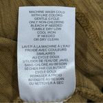 House of Harlow  1960 Burnout Ruched Long Sleeve Tee Top Bronze Olive Medium Fall Photo 8