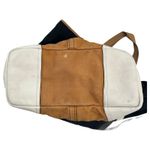 Coach  F31382 Hadley Canvas Leather Stripe Duffle Tote Handbag Purse - READ Photo 4