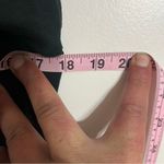 Loft Women's Faux Wrap Sheath Dress V-Neck Long Sleeves Size 6 Tall Dark Green Photo 5