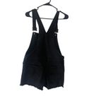 No Boundaries  Women's Size‎ Large 11-13 Black Distressed Overall Shorts Photo 3