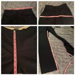 Club Monaco  Wide Leg Trouser Pants Full Length Flat Front Black 2 Photo 6