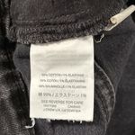 Madewell  High-Rise Denim Boy-Shorts in Button Through Edition Lunar Black 32 Photo 9