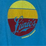 Summer Shandy Beer District Blue Graphic Tee with Retro Design Size L Photo 2