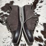 Clarks Women’s Lorry Grace Suede Sneakers Size 7.5 B78 Photo 6