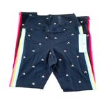 Spiritual Gangster Rainbow Leggings In Black Photo 1