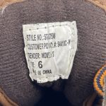 Polar Edge Womens 6 Duck Boots‎ Laced Navy Tan Upper Thermolite Insulation Steel Blue Photo 15