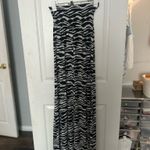 H&M Zebra Print Strapless Maxi Dress Photo 3