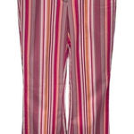 The Limited  Drew Fit Striped Pants Size 4 Pink Orange‎ Career Casual Photo 0