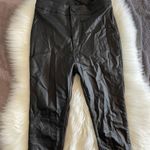 SheIn Leggings Womens  Faux Leather Stretch size small like new Photo 5
