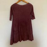 Free People  Purple Tshirt Dress Size Extra Small XS Photo 3