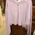 Boutique Lavender Crop Top Jacket Photo 0