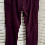 Marika Athletic Leggings, Medium Red Photo 1