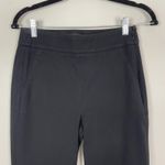 J.Crew Remi Black Side Zip Career Dress Pants Women's Size 4 Bi Stretch Cotton Photo 2