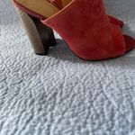 Calvin Klein  Red and Silver Heels Photo 2