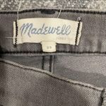 Madewell Grey Denim Wash Jean Shorts Mid Rise Sz 25 Cut Off Raw Hem Photo 6