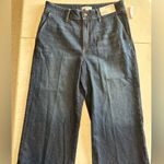 Liz Claiborne  size 14 high-rise wide leg cropped trousers NWT Photo 0