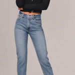 Abercrombie & Fitch Womens Curve Love High Rise Mom Jean Size 14R Photo 0