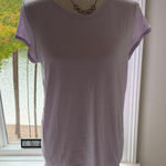 Lululemon Metal Vent Lavender SS Crewneck, Size 8, Like New Photo 0
