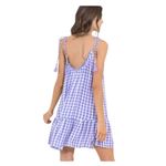 Maaji SEERSUCKER MAGNOLIA COVER-UP DRESS IN PURPLE M Photo 1