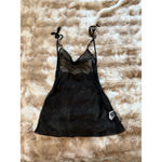 Chic Black Sheer Chemise Size XS Photo 1